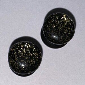 Silver Glitter 0 Gauge Glitter Uv Acrylic Plugs